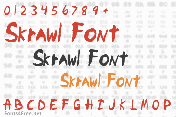 Skrawl Font