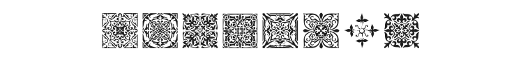 SL Square Ornaments Font Preview