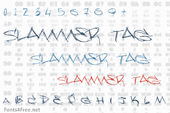 Slammer Tag Font