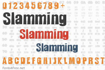 Slamming Font