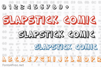 Slapstick Comic Font