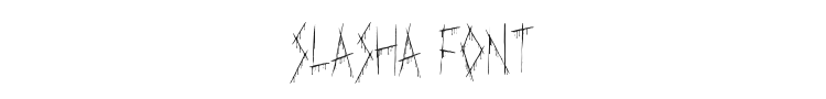 Slasha Font