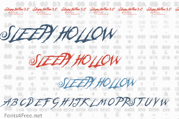 Sleepy Hollow Font