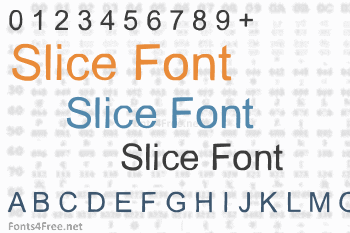 Slice Font