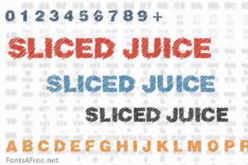 Sliced Juice Font