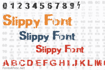 Slippy Font