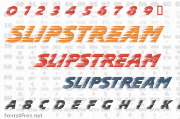 SlipStream Font