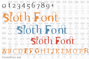 Sloth Font