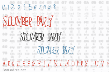 Slumber Party Font