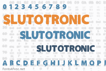 Slutotronic Font