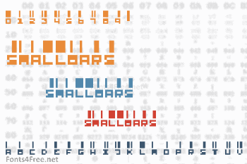 SmallBars Font