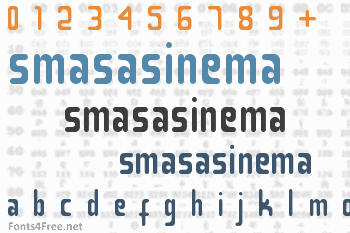 Smasasinema Font