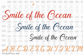 Smile of the Ocean Font