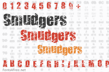 Smudgers Font