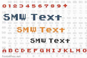 SMW Text Font