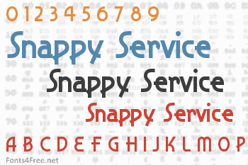 Snappy Service Font