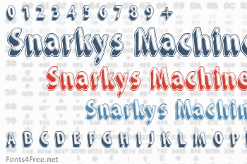 Snarkys Machine Font