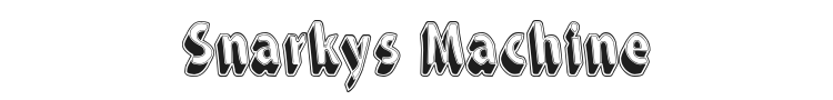 Snarkys Machine Font