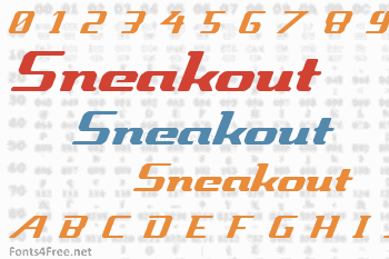 Sneakout Font