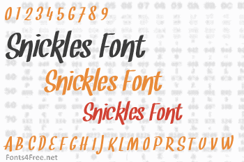 Snickles Font