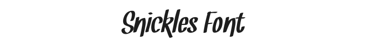 Snickles Font