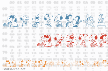 Snoopy Dings Font