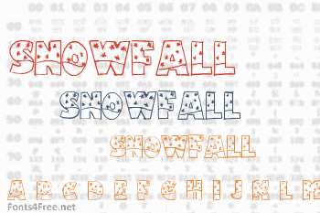 Snowfall Font