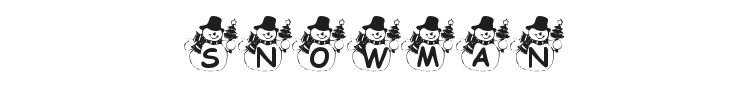 Snowman Font