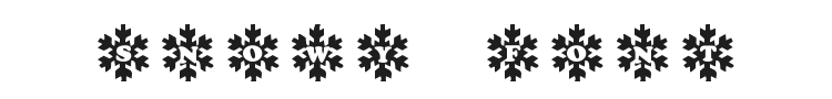 Snowy Caps Font