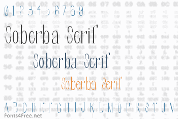 Soberba Serif Font