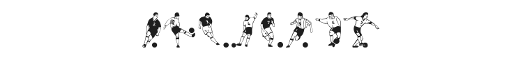 Soccer Dance Font Preview