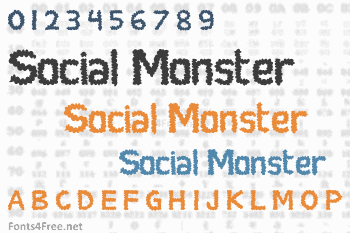 Social Monster Font