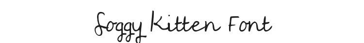 Soggy Kitten Font Preview