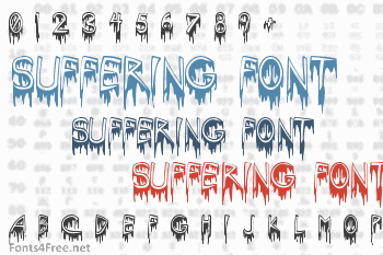 Solstice Of Suffering Font