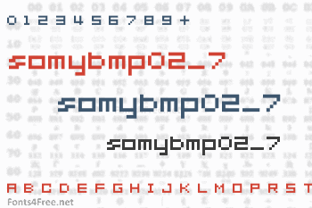 somybmp02_7 Font