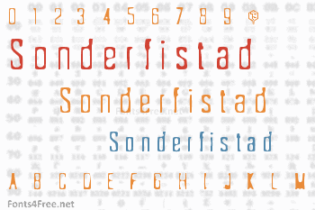 Sonderfistad Font