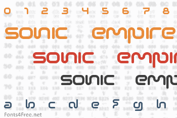 Sonic Empire Font