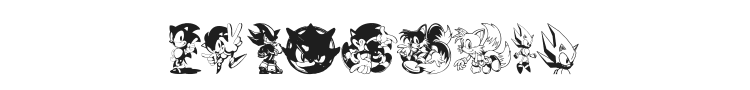 Sonic Mega Font