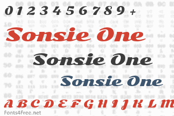 Sonsie One Font