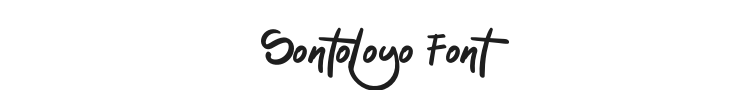 Sontoloyo Font Preview