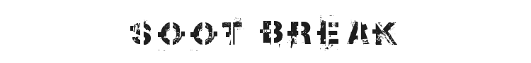 Soot Break Font