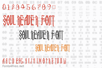 Soul Reaver Font