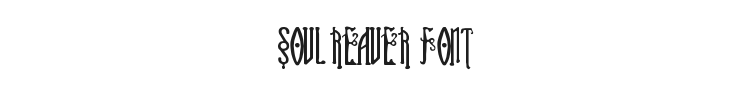 Soul Reaver Font Preview