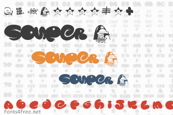 Souper 3 Font