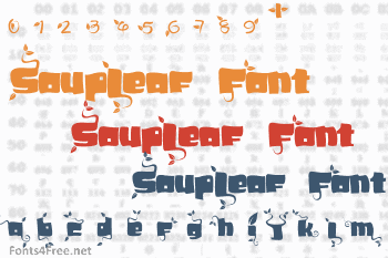 SoupLeaf Font