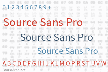 Source Sans Pro Font