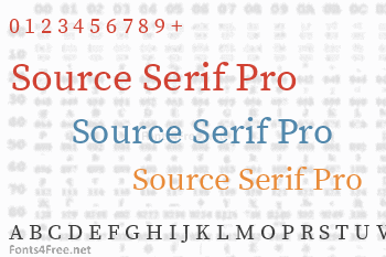 Source Serif Pro Font