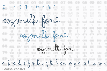 Soymilk Font