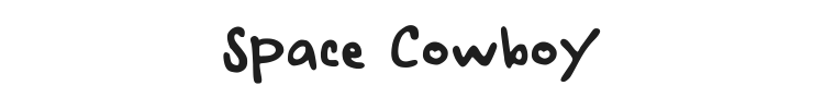 Space Cowboy Font