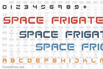 Space Frigate Font